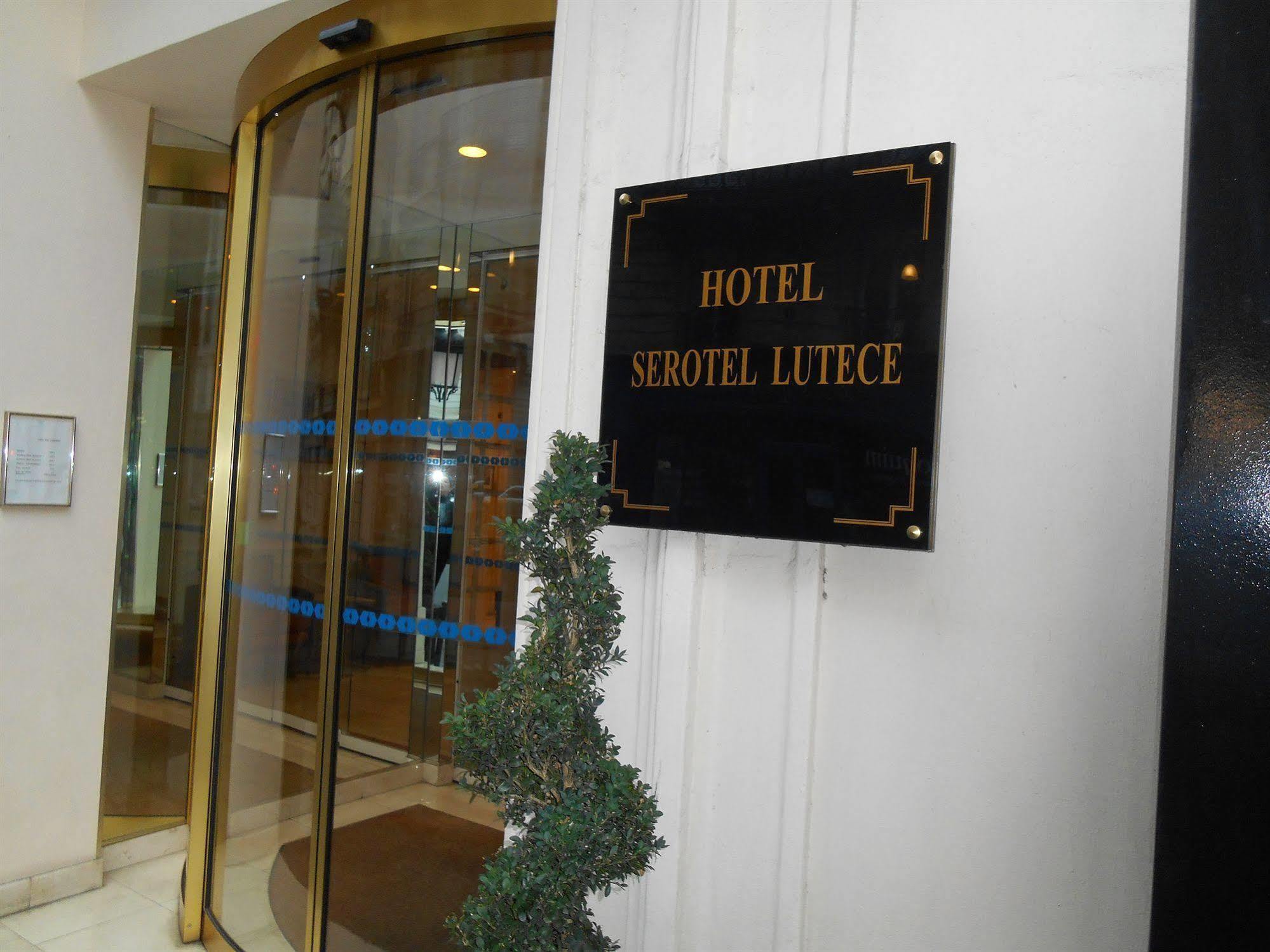 Serotel Lutece Paris Exteriör bild